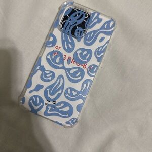 Blue Patterned iPhone 13/13 Pro phone Case